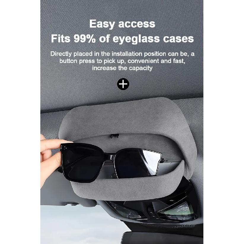 Car Glasses Box For BYD Seal 2022 2023 2024 2025 Glasses Case Sunglasses Holder Protective Storage Interior Easily Installable