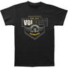 Men's Volbeat Cross Crest T-shirt Small Black