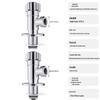 Universal 304 Stainless Steel Angle Valve