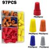 Insulated Wire Caps Colorful Twist Caps Nuts Twist Terminal Electrical Insulated Crimp  Electrical