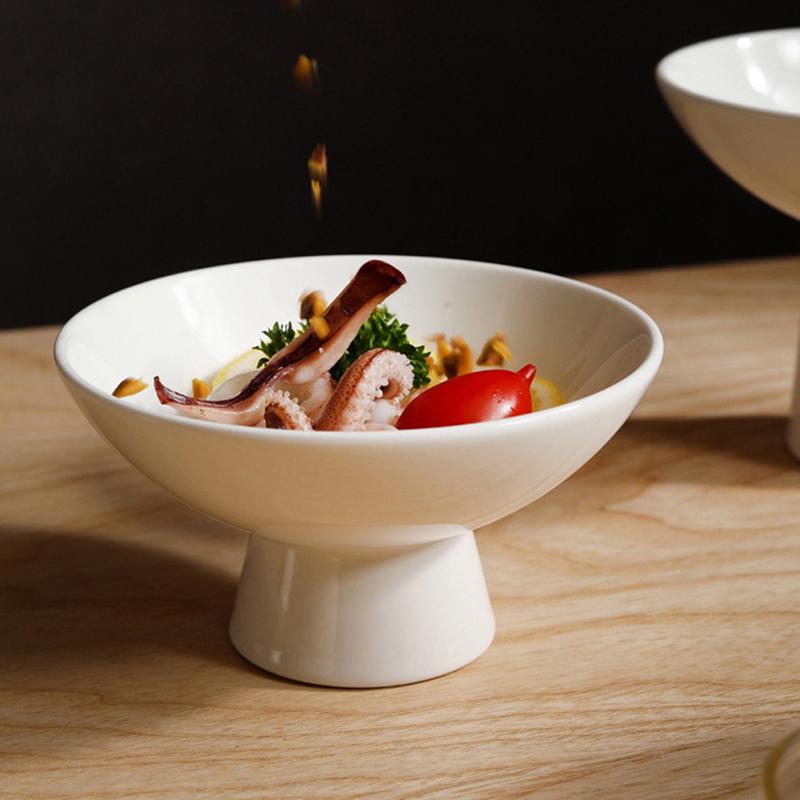 Elegant Ceramic Fruit Bowl Set - Stylish Dessert Cups, Ice Cream Bowls, And Serving Dishes For Restaurant And Home Use