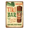 Aloha Beach Tin Signs Vintage Summer Metal Wall Plaque Hawaii Tiki Bar Decor House Seaside Decorative Plate Surf Carft YA040