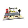 Пешеходный мост MOC Игрушки Строительные кубики Городская сцена движения Уличный вид Детали Блоки Дорога Автомагистраль Работает с City bricksi