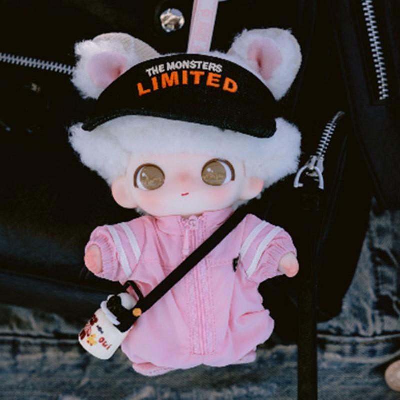 Dimoo Secret Theater Club 15cm Plush Doll Outfit Set Lion Penguin Sport Costume Black Pink
