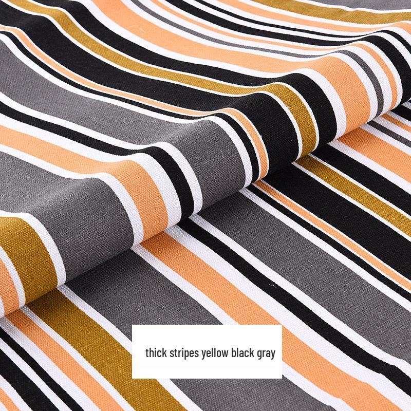 Холщовая хлопковая ткань с цветочным рисунком для дивана, скатерти, полосатых штор, подушек и остатков на распродаже