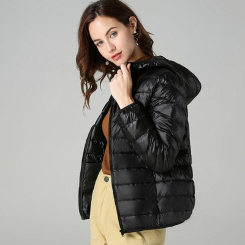 Down Jacket Women's Short Lightweight Thick Warm Slim Fashionable Jacket
