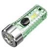Многофункциональный перезаряжаемый миниатюрный брелок-светильник USB C светодиодный фонарь с магнитом УФ-портативный льняной фонарь для кемпинга