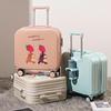 18-Inch Fashion Cartoon Boarding Case, Light Mini Suitcase, Cute Children's Trolley Case, Small Suitcase