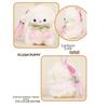 Soft Plush Sheep Keychain Cute Sheep Bag Pendant Key Ring Tulip Lamb  Doll  Kids Birthday Gifts
