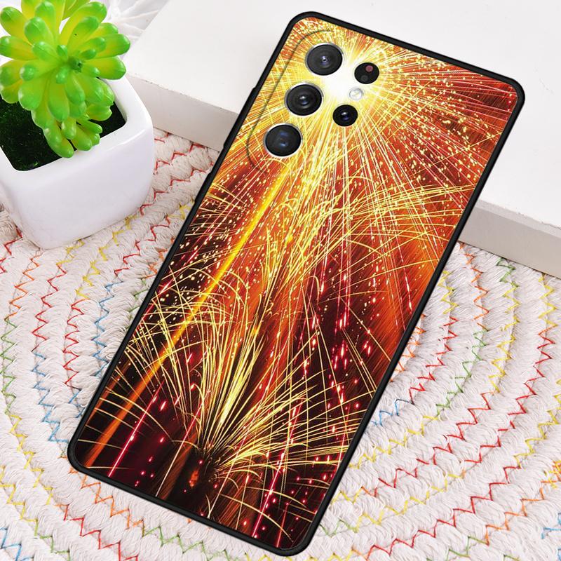 Чехол-бампер из силикона с рисунком 'Линии Точечный Свет' для Samsung Galaxy note 10 pro S26 S25 S24 S23 S22 S21 Plus S25Ultra Capa Cover