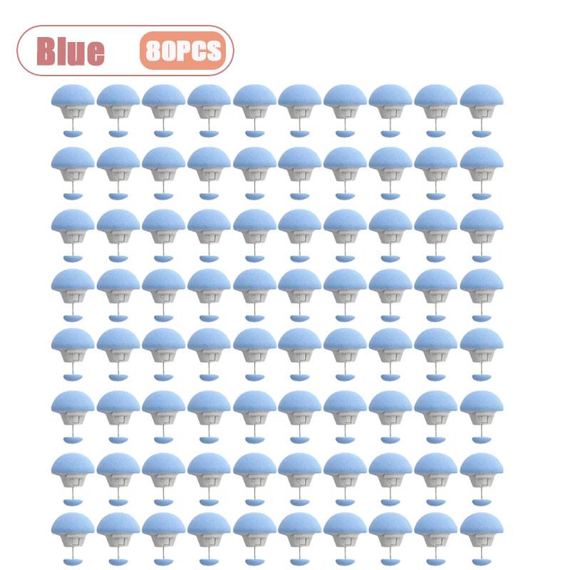 20-80PCS Reusable Mushroom Shape Clips Removable Easy Release Fastener for Blanket Sheet Curtain Socks Multipurpose Clamps