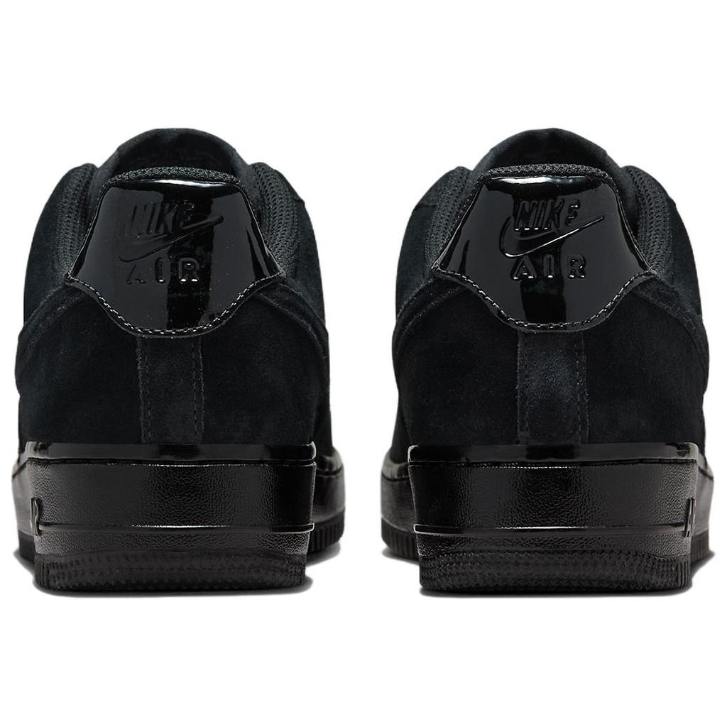 Nike Air Force 1 Low '07 Triple Black Suede Women's Sneakers HM9659-001