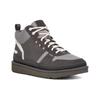 UGG Suede Round Toe Lace-Up Low-Top Casual Shoes Men Sneaker Gray 1144053-GMSW