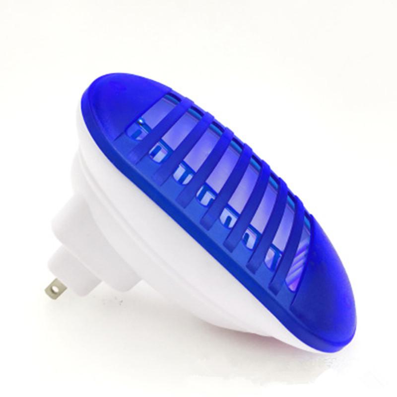 AC 110V~240V 1W светодиодный светильник с электрическим током в форме гнезда от комаров