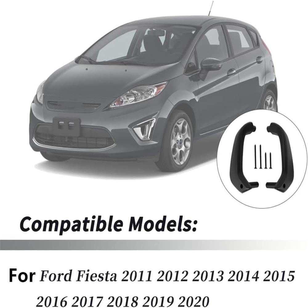 Левая + Правая Внутренняя Ручка Двери Панель Ручного Стеклоподъемника Для Ford Fiesta 2011-2020