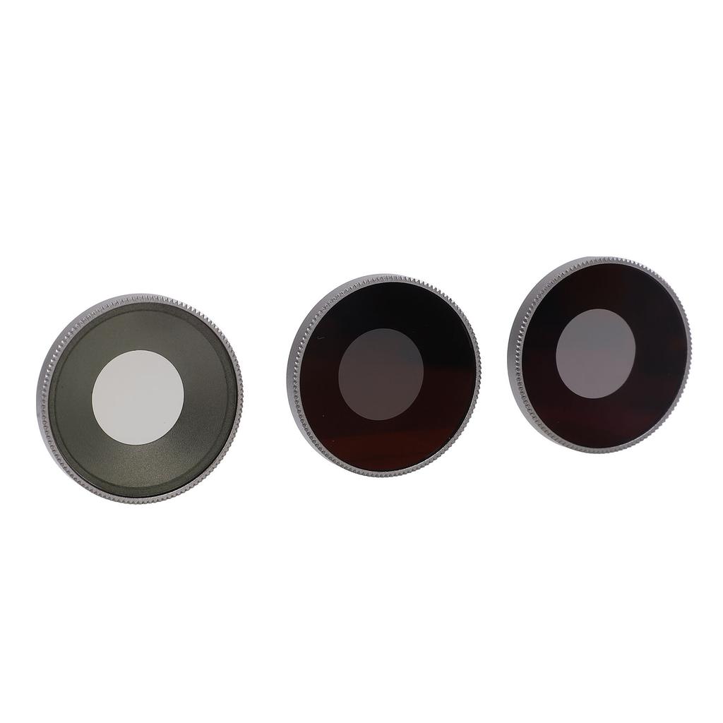 3Pcs Lens Filter Set Optical Glass CPL ND8 ND16 Filter for DJI Action3 Drone Lens Protective