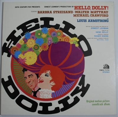 Виниловая пластинка OST Привет, Долли SWG7170 20 ВЕК 1969 Япония Саундтреки Мюзиклы Б/у