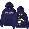 Rapper Playboi Carti I Am Music New Album Graphic Print Hood Men Hoodies New Fashion Letter Printed Graphic Sweatshirts Casual