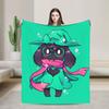 Дельта Руна Крис Deltarune Пледы Шерстяные Новинка Мягкие Пледы для Кровати Дивана Лето