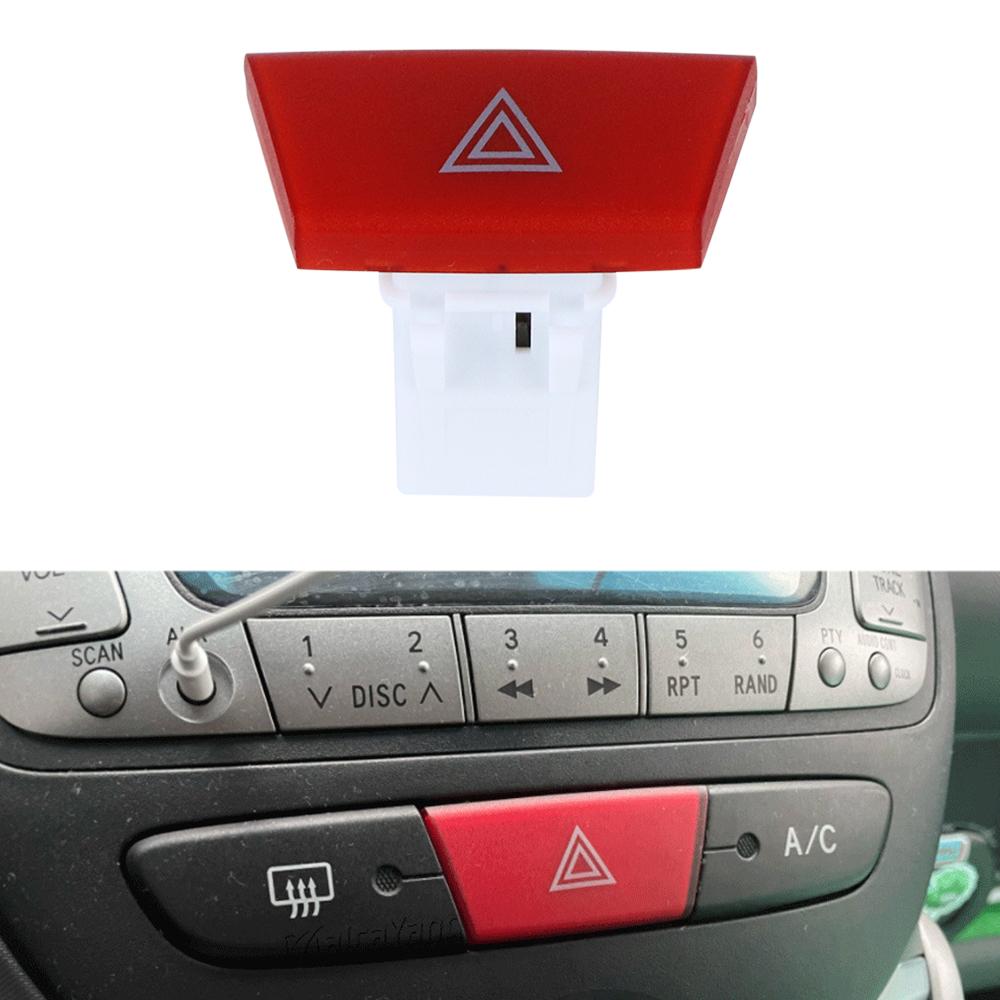 Кнопка аварийной сигнализации аварийной сигнализации 6490.NG для Peugeot 107 Citroen C1 Toyota Aygo MK1 Кнопка аварийной сигнализации аварийной сигнализации