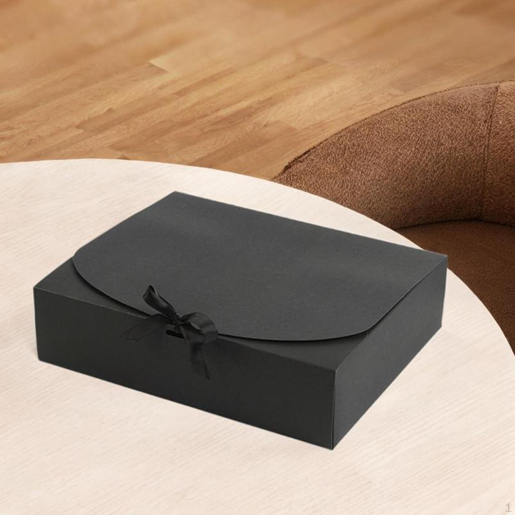 Gift Box with Lid Bridesmaid Proposal Bakery Party Favor Treat Rectangle Paper