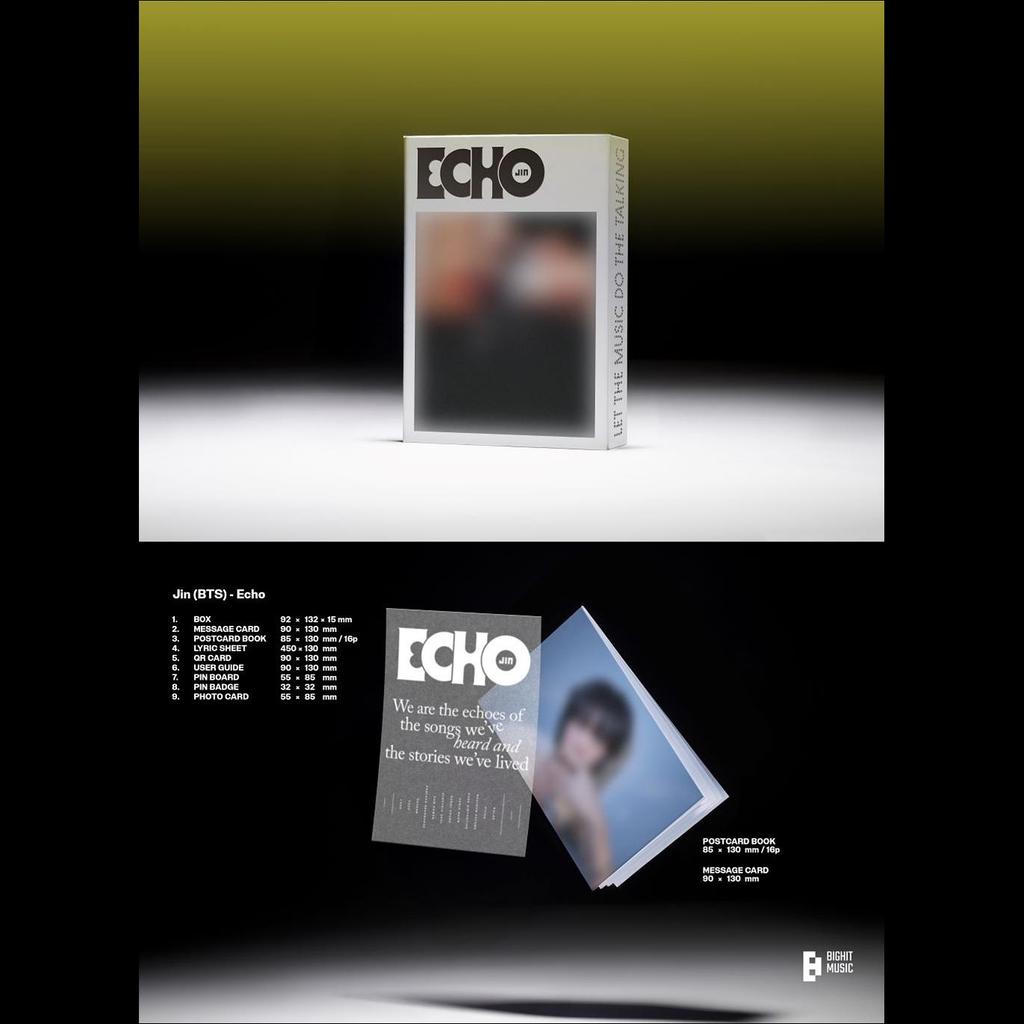 Джин (БТС) - Эхо (Альбомы Weverse вер.) / 2-й мини-альбом