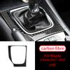For Mazda 3 Axela 2017 -2018 Real Carbon Fiber Munual Gear Shift Sticker Trim Car Interior Accessories Car Interior