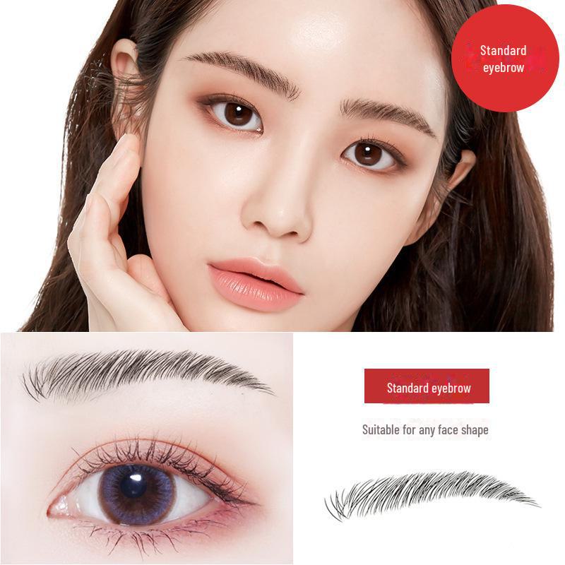 6D наклейки для бровей: Реалистичная водонепроницаемая татуировка-вышивка