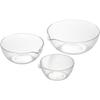 [.co.jp Exclusive] Yoshikawa Katakuchi Range Bowls, 3-Piece Set (190, 380, 700ml) 4003092