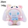 Cute Sanrio Kuromi Hello Kitty MyMelody Cinnamoroll Pochacco Kawaii Plush Toy Doll Children's Birthday Gifts And Christmas Gifts