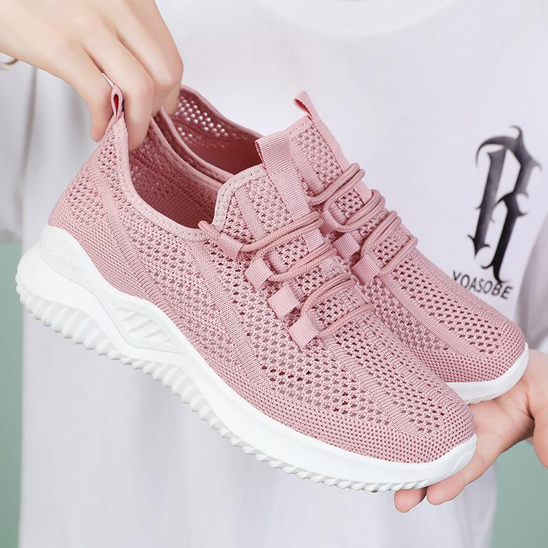 Women's Shoes Summer Breathable Shoes Children's Lightweight Soft-soled Single Shoes Mesh Hollow Casual Sports Shoes