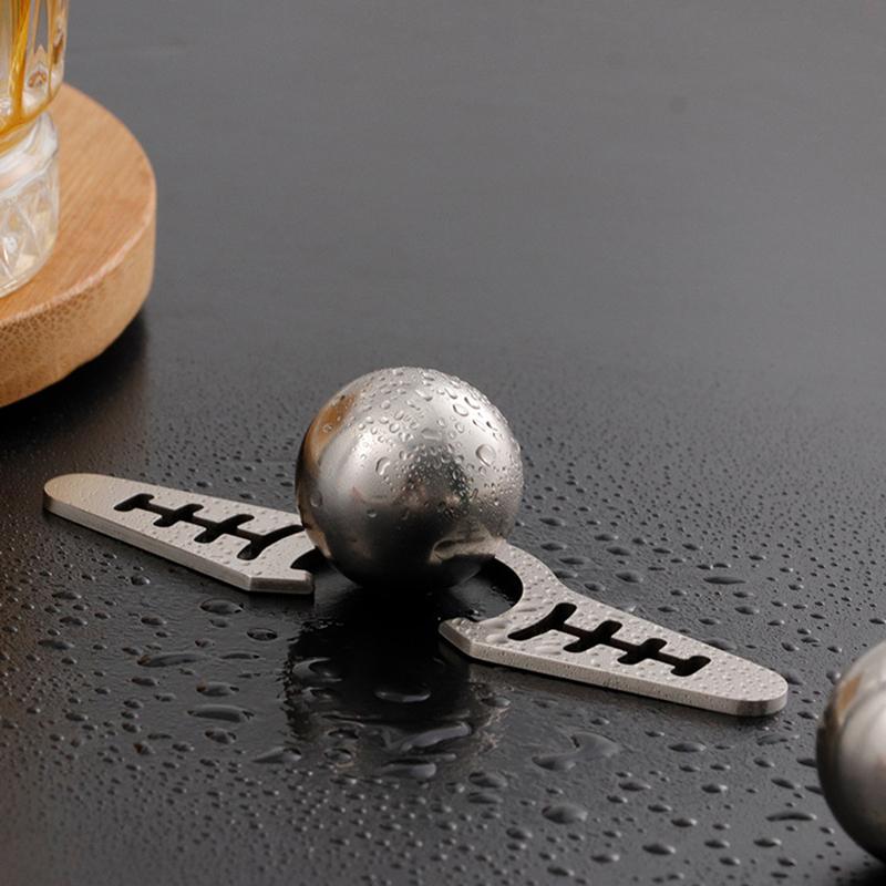 Кофейный замороженный шарик для эспрессо, многоразовые шарики из нержавеющей стали для льда, охлаждающий усилитель вкуса кофе, кухонный инструмент для кофе