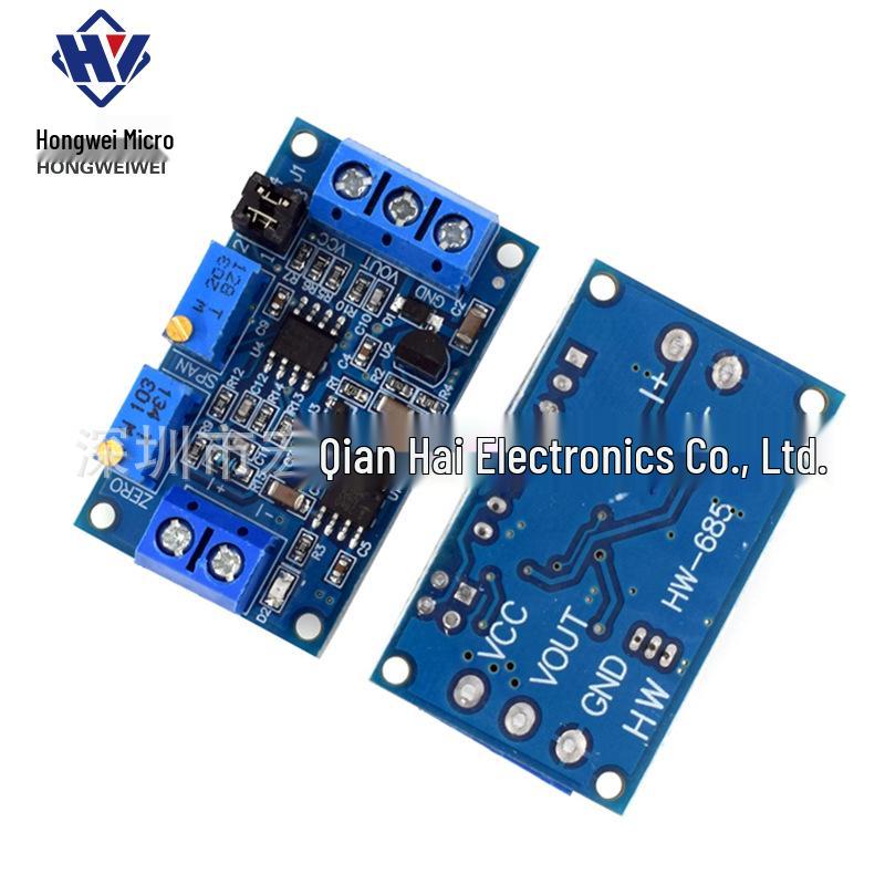 Current to Voltage Transmitter: 0/4-20mA to 0-3.3V/5V/10V Signal Converter