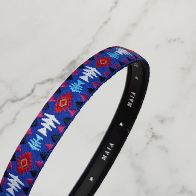 MAIA Повязка на голову с геометрическим узором A1 (Выберите 2)