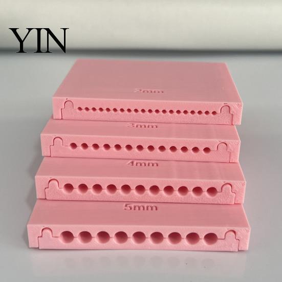 Clay Bead Rolling Board 4Pcs/Set Gel Ball Maker Tools, Polymer Rollers, 2mm 3mm 4mm DIY Jewelry Craft Supplies 5mm Sphere Shaper Roller, Nail