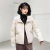 Women's High-End Short Winter Down Jacket - Thick Duck Down Korean Petite Version