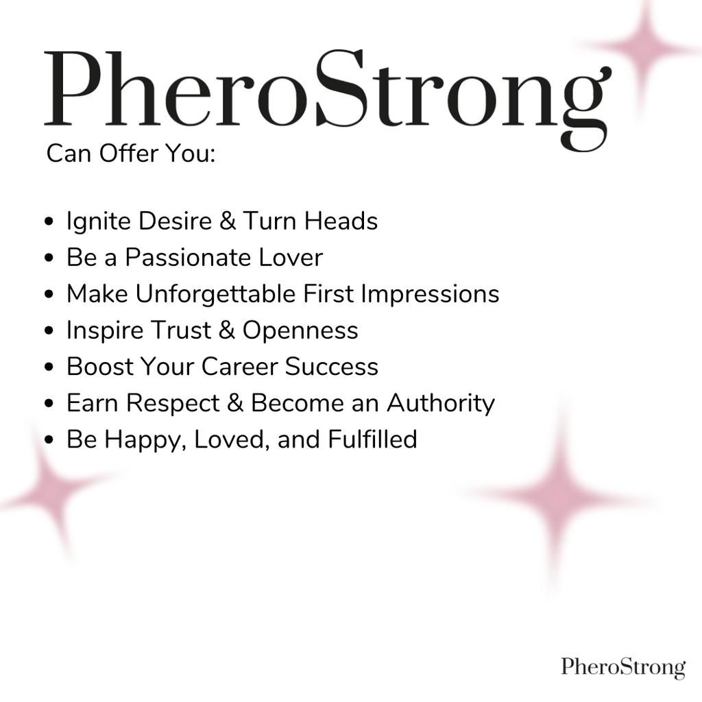 PheroStrong Феромоны для женщин - Раскройте свою привлекательность и очаруйте мужчин, 15 мл