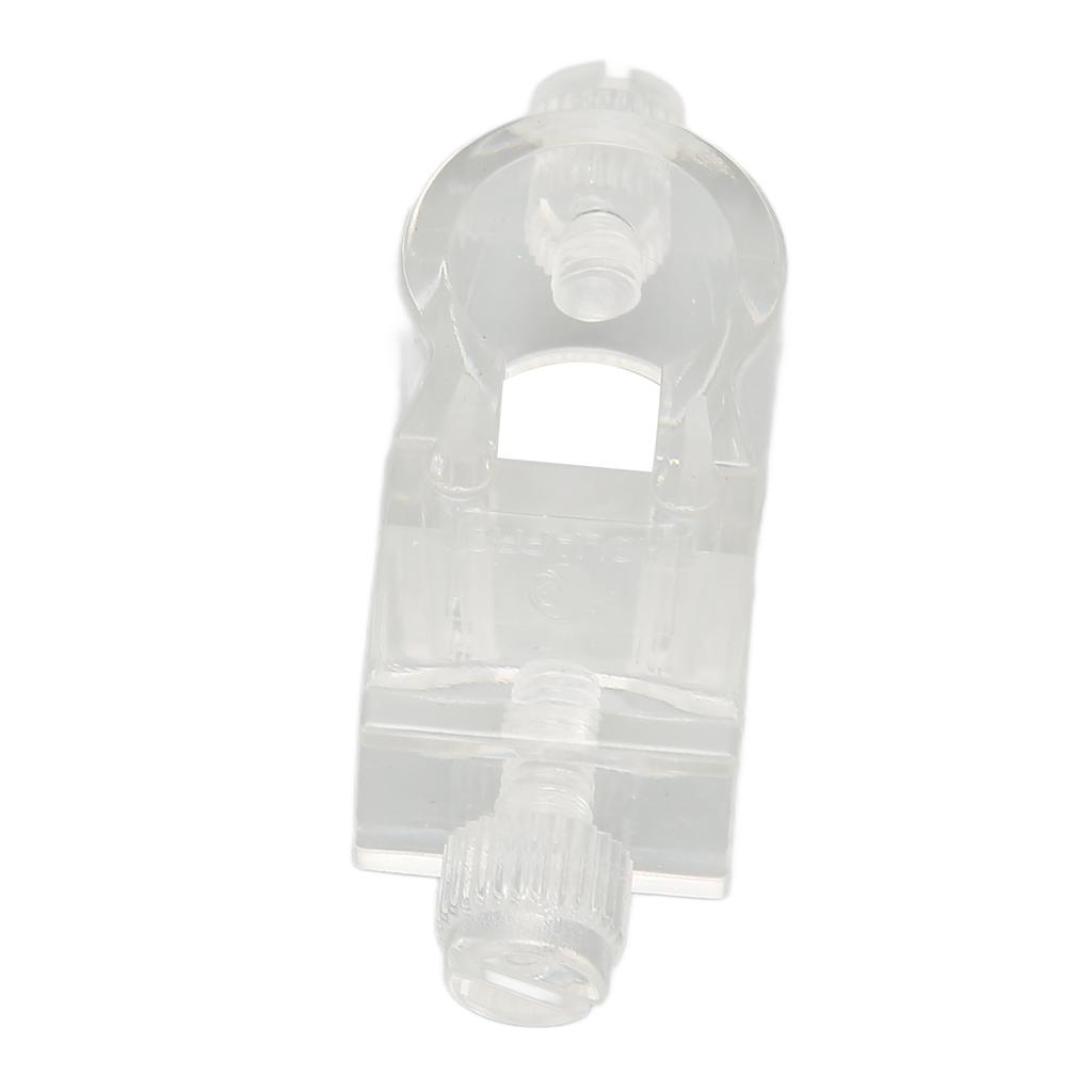 Aquarium Hose Clamp Transparent Split Type Plastic Water Pipe Fixing Clip for Fish