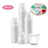 100pcs Small Plastic Cups - 1 OZ Graduated Measuring Cup - for Mixing Resin, Epoxy, DIY Arts & Crafts, Paint