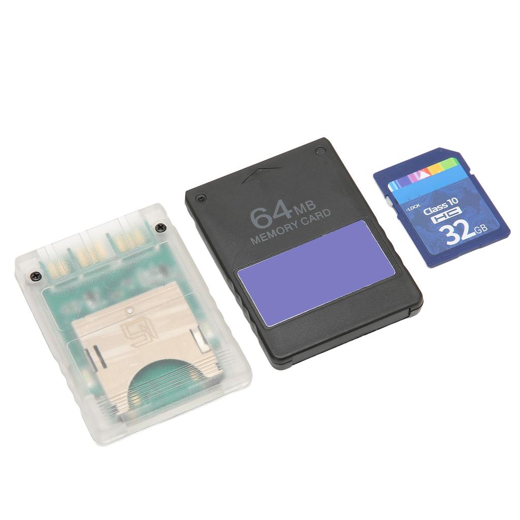 Адаптер для карты консоли Plug and Play Устройство для чтения карт памяти с картой памяти 32G 64MB FMCBV1.966