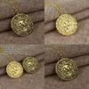 Pirates Of The Caribbean Necklace For Men With Gold Finish And Skull Charm Suitable For Gifts
