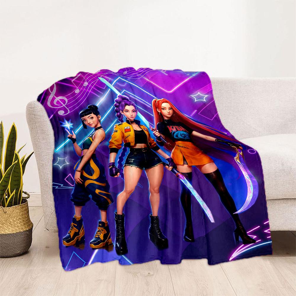 Music Fashion Fusion Blanket Soft & Cozy Suitable for Couch Bedding Office Four Seasons Universal Digital Print