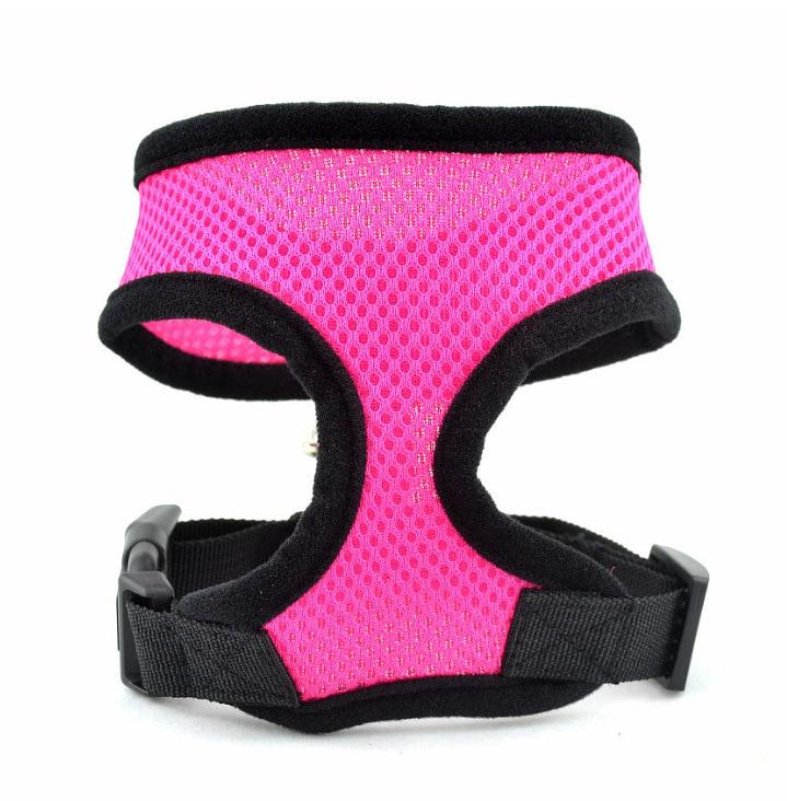 1PC Adjustable Soft Breathable Pet Control Harness Nylon Mesh Vest Dog Puppy Collar Training Strap