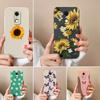 Suitable For Redmi Note 7S 10 10S K80 7 8 9 9T 10T 9S Pro Max Plus New Case Pretty Butterfly Sunflowers Liquid Silicone Anti Slip Shell For Redmi Capa