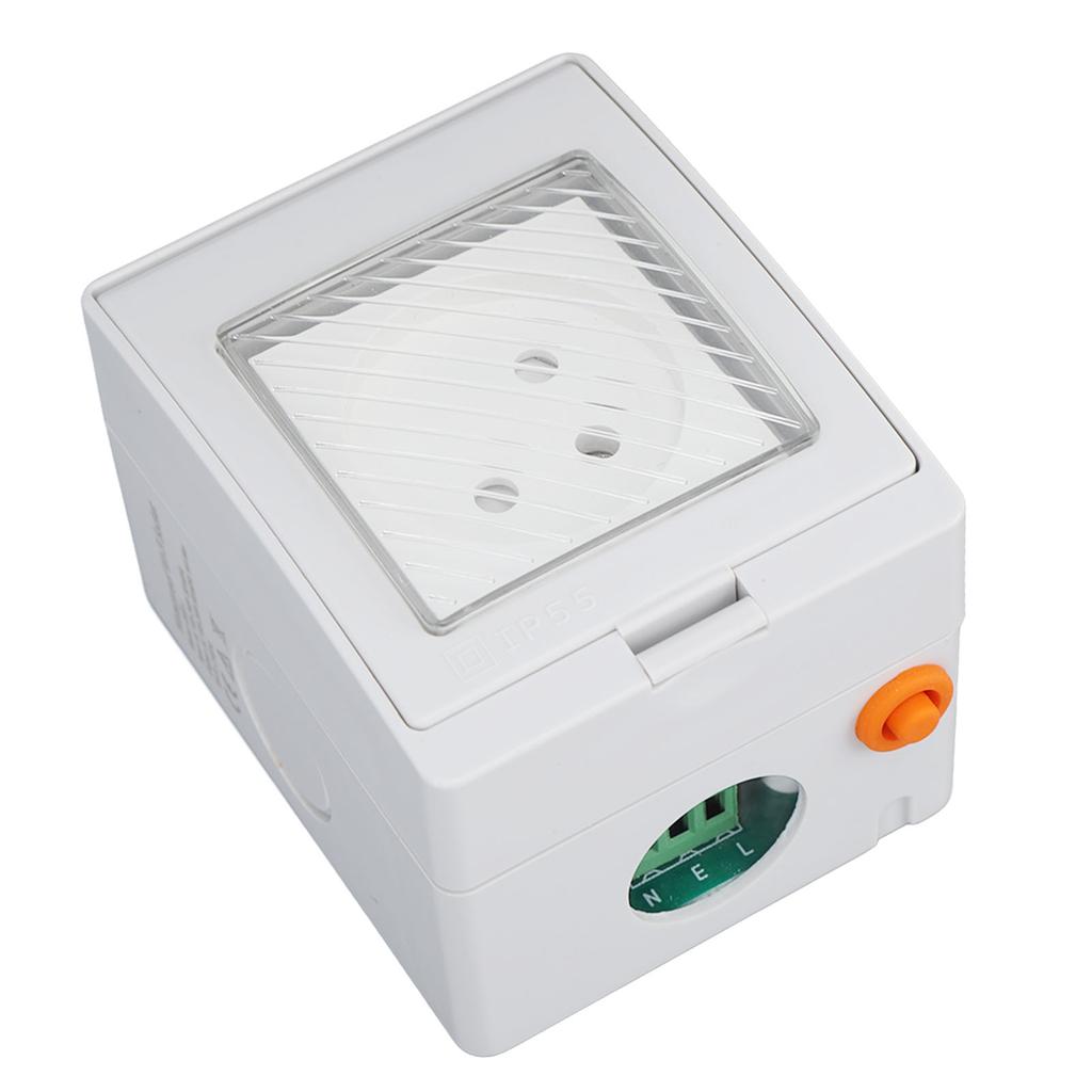 WiFi Smart Socket PC ABS IP55 Waterproof APP Remote Control Power Outlet for Bathroom Outdoor 100