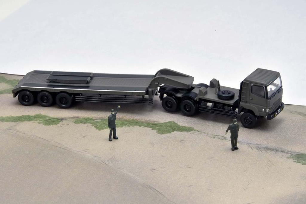 100 сцен с транспортными средствами в работе 003R Force Disaster Prevention Training Returns 8 Pieces BOX Diorama Supplies GJ! ~Сайт самообороны~