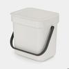 PATTUMIERA SORT & GO 3L LIGHT GREY BRABANTIA