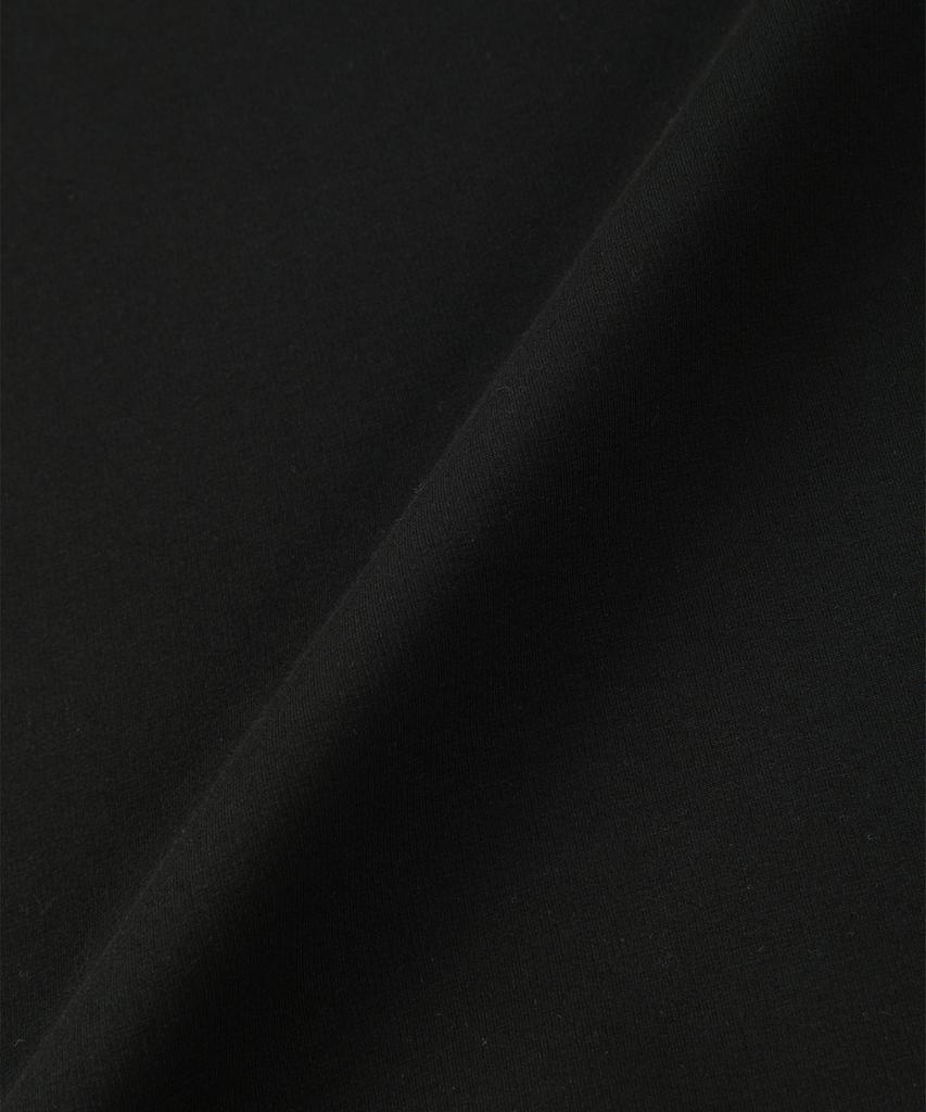 PANICALE Black Brushed Basic Logo T-Shirt