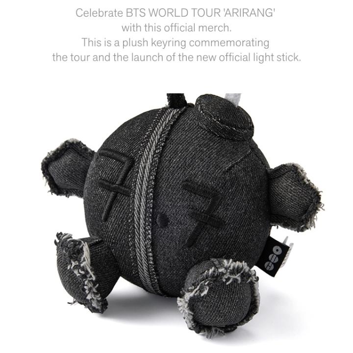 BTS Плюшевый брелок ARMY BOMB, Брелок с мерчем тура ARIRANG, Официальный, Оригинальный, Аутентичный, KPOP