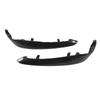 Front Fog Lamp Cover Left Right Glossy Carbon Fibre Fog Light Fins Splitter Replacement for W205 C205 C63